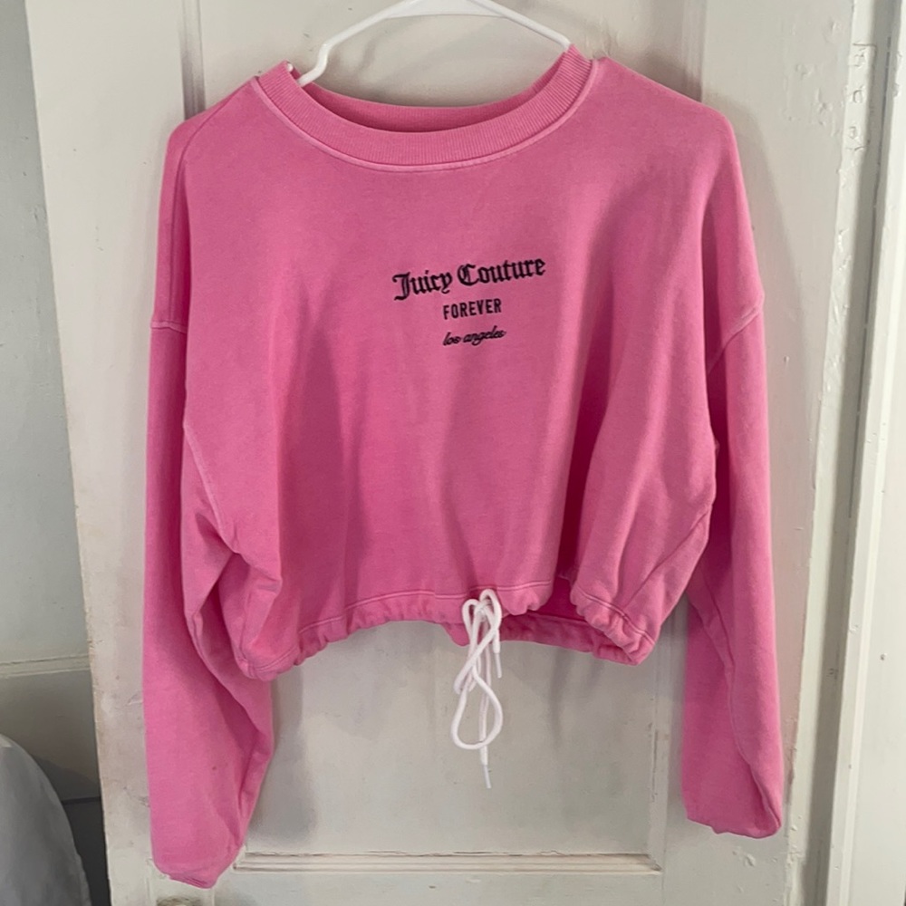 Juicy Couture Los Angeles cropped crew neck